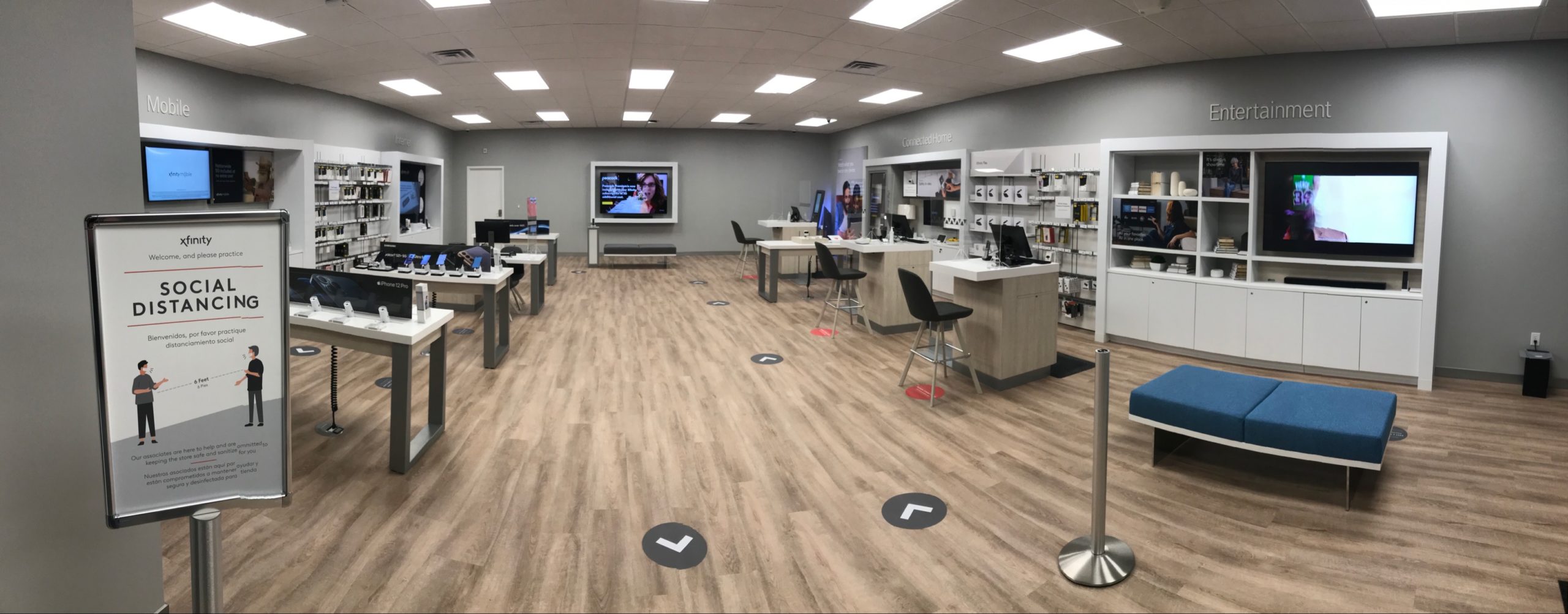 Interior of Lebanon Xfinity Store