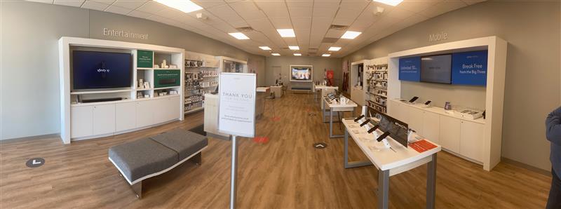 Interior of Hanover Xfinity Store